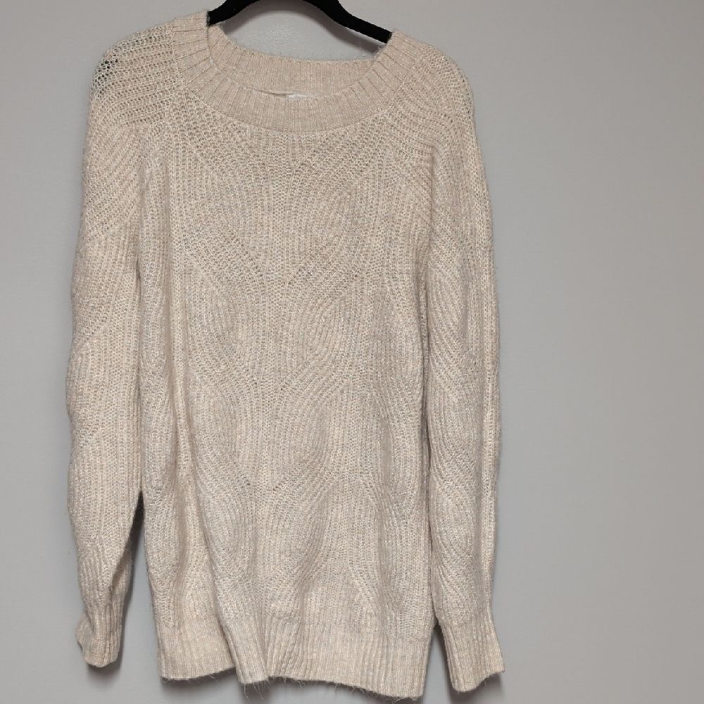 Market & Spruce Cream Knit Sweater